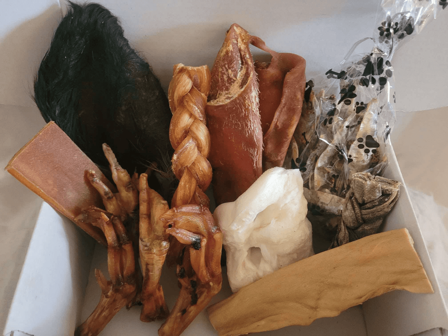 Puppydog boxes and treat bags - pure puppydog treats