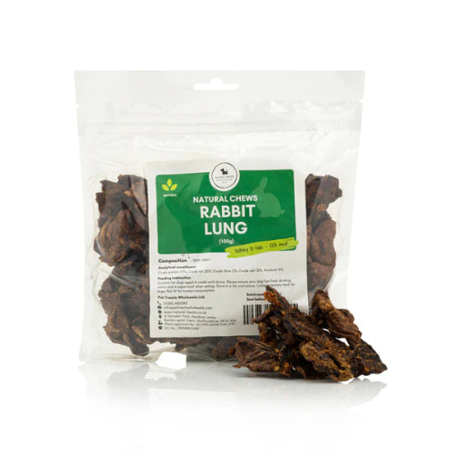 Rabbit lung - pure puppydog treats